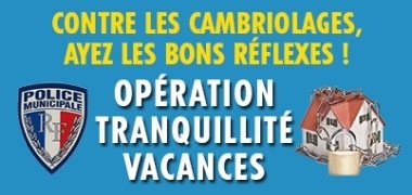 Opération Tranquillité Vacances